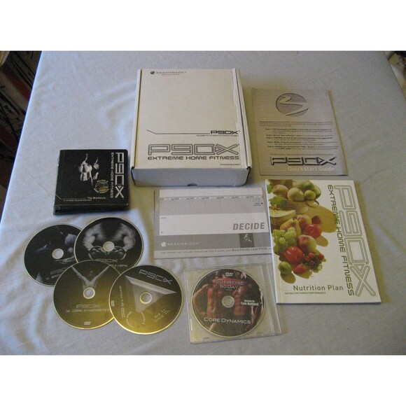 P90X Beachbody Fitness DVD's and Guides with Calendar SEE DESCRIPTION - Picture 1 of 4